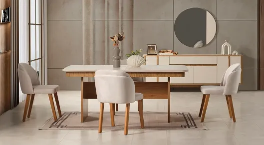 Product img 2, Eylül Bohem Yemek Odası Takımı